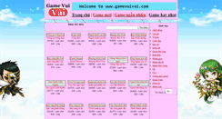 Desktop Screenshot of gamevuivai.com